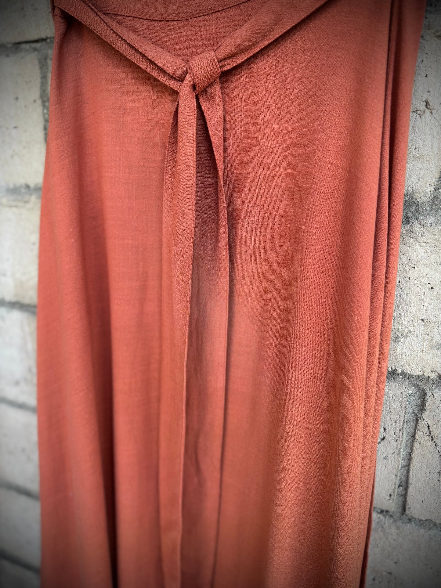 Elsie Wrap Skirt - Terracotta