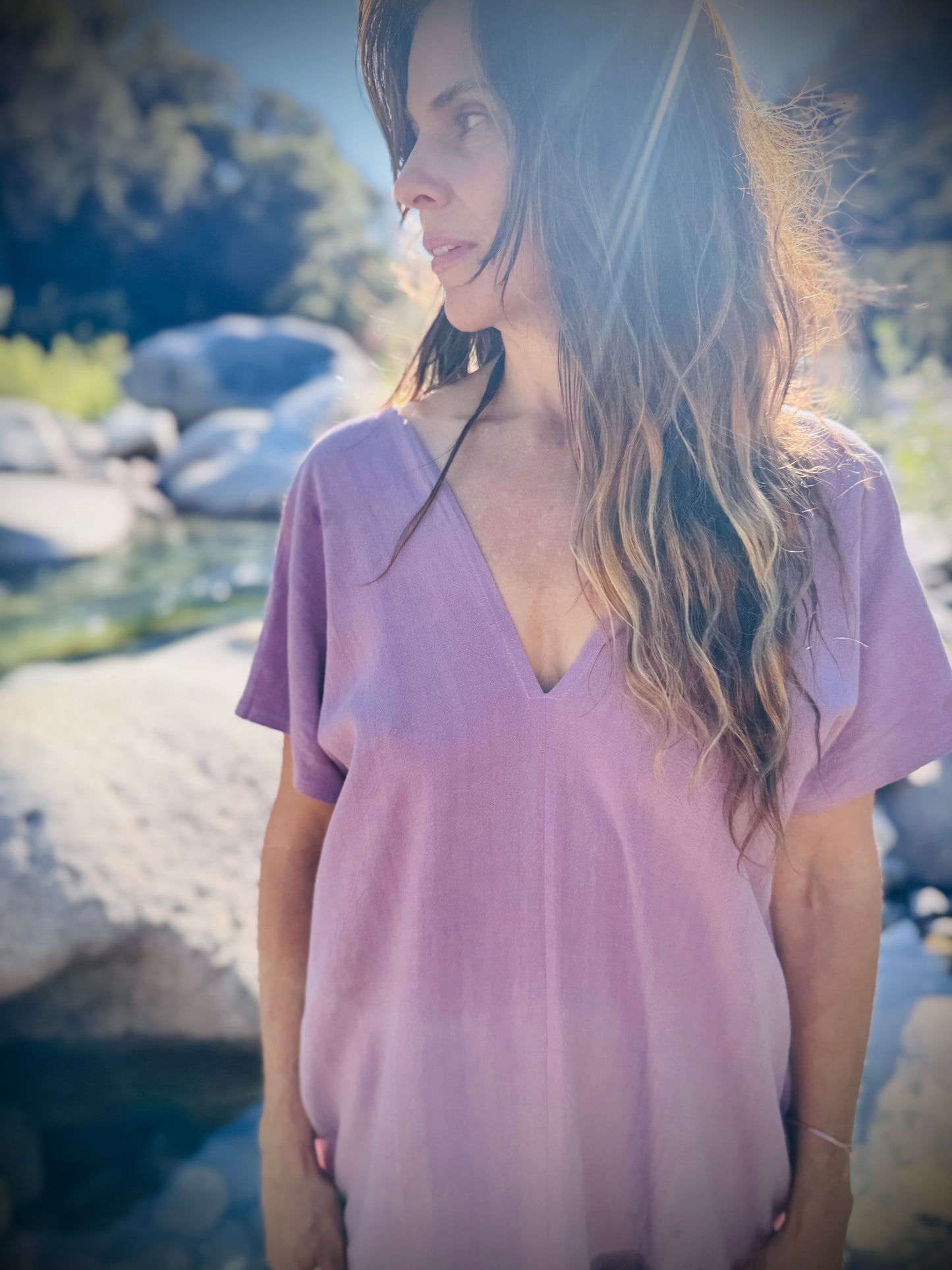 Maria Dress in Lavender