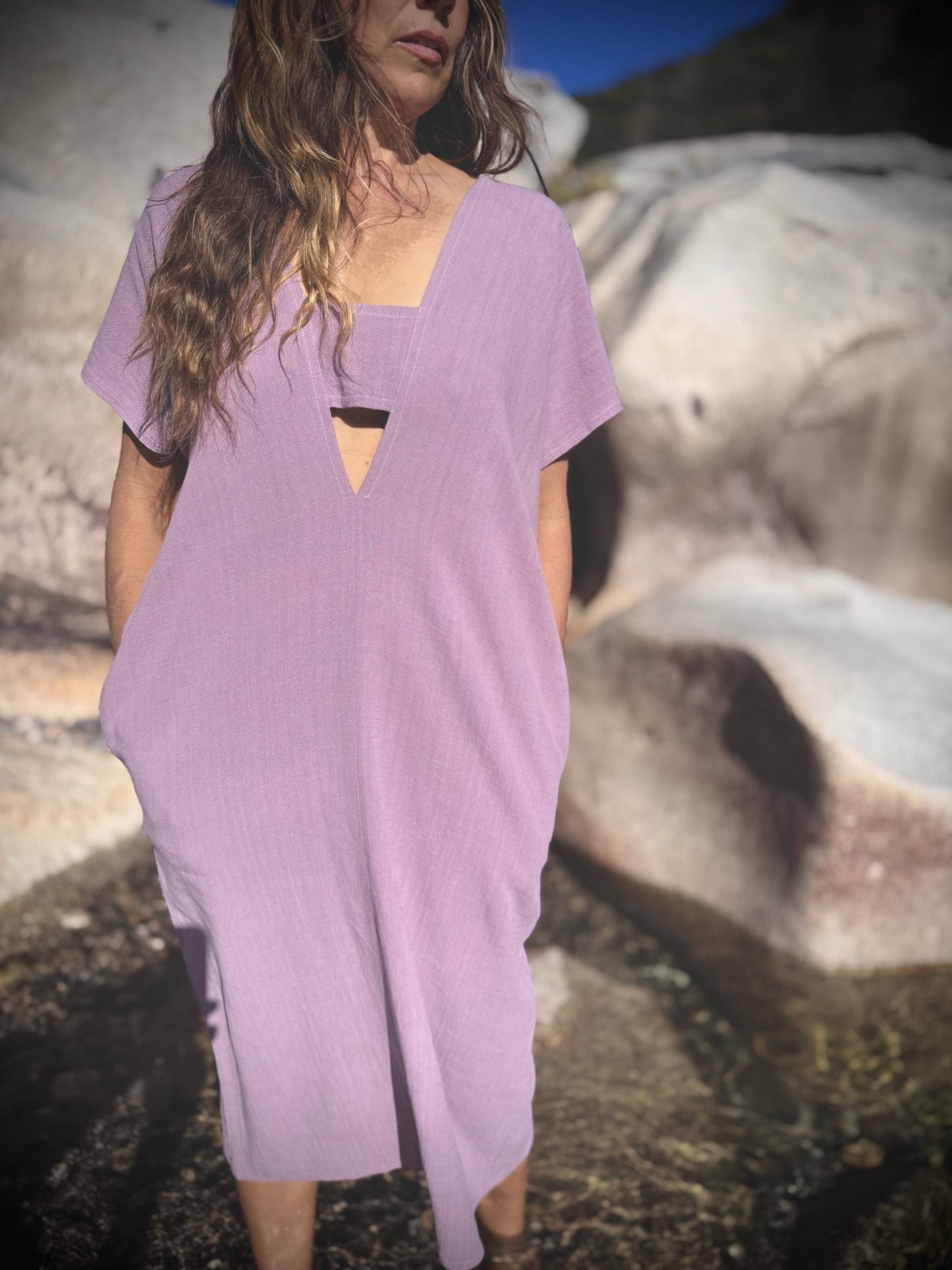 Maria Dress in Lavender