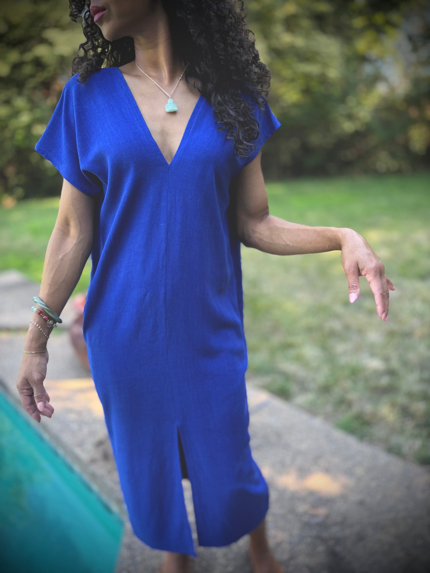 Maria Dress in Royal