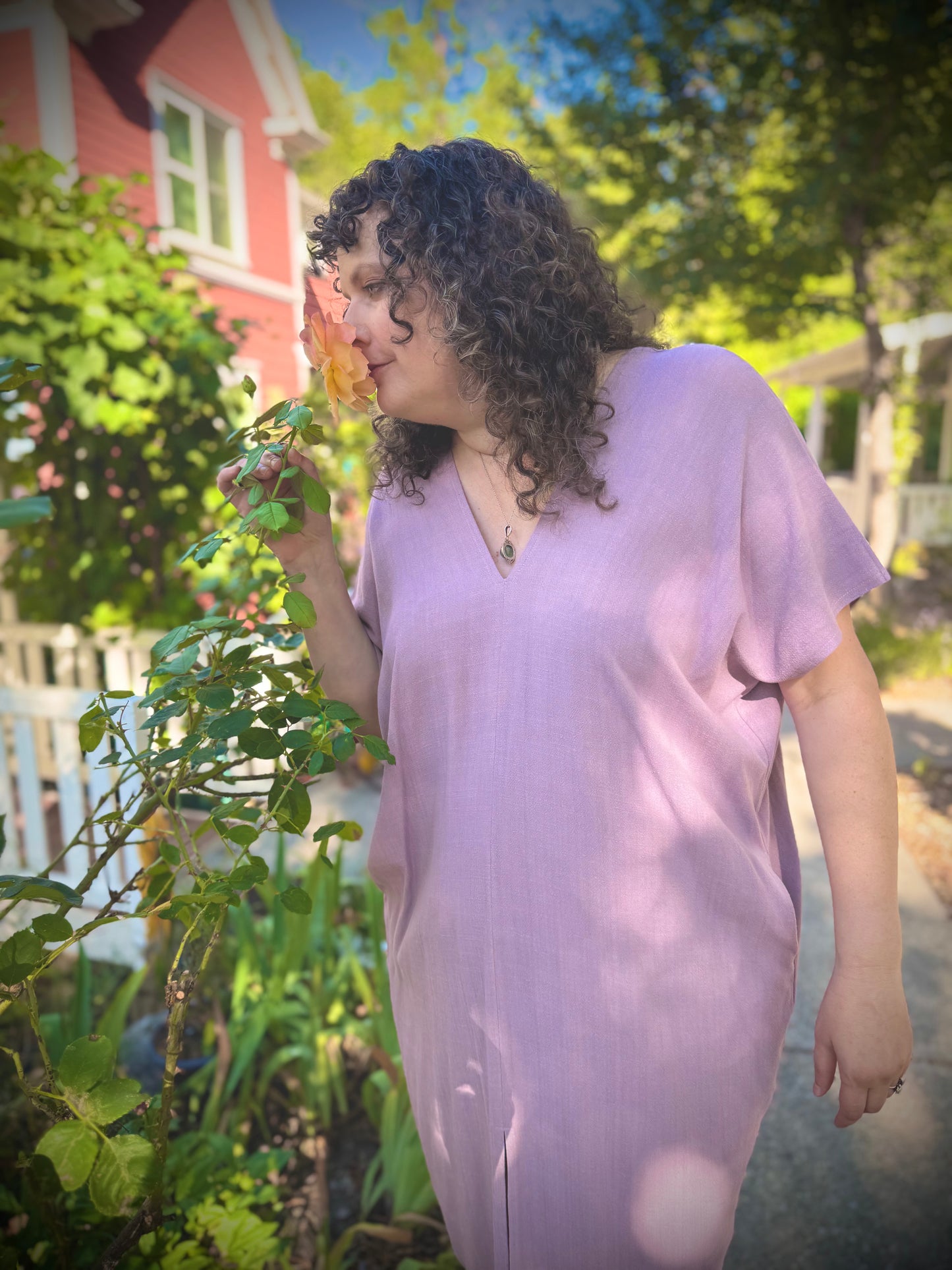 Maria Dress in Lavender