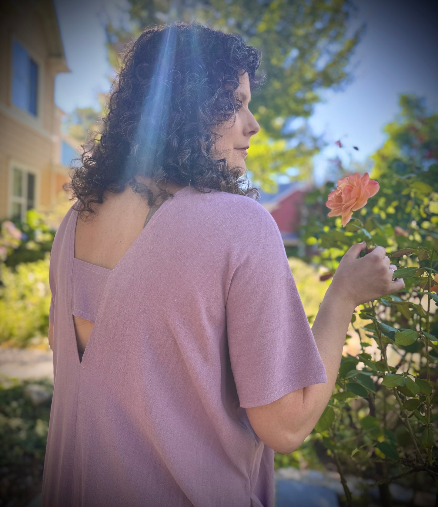 Maria Dress in Lavender