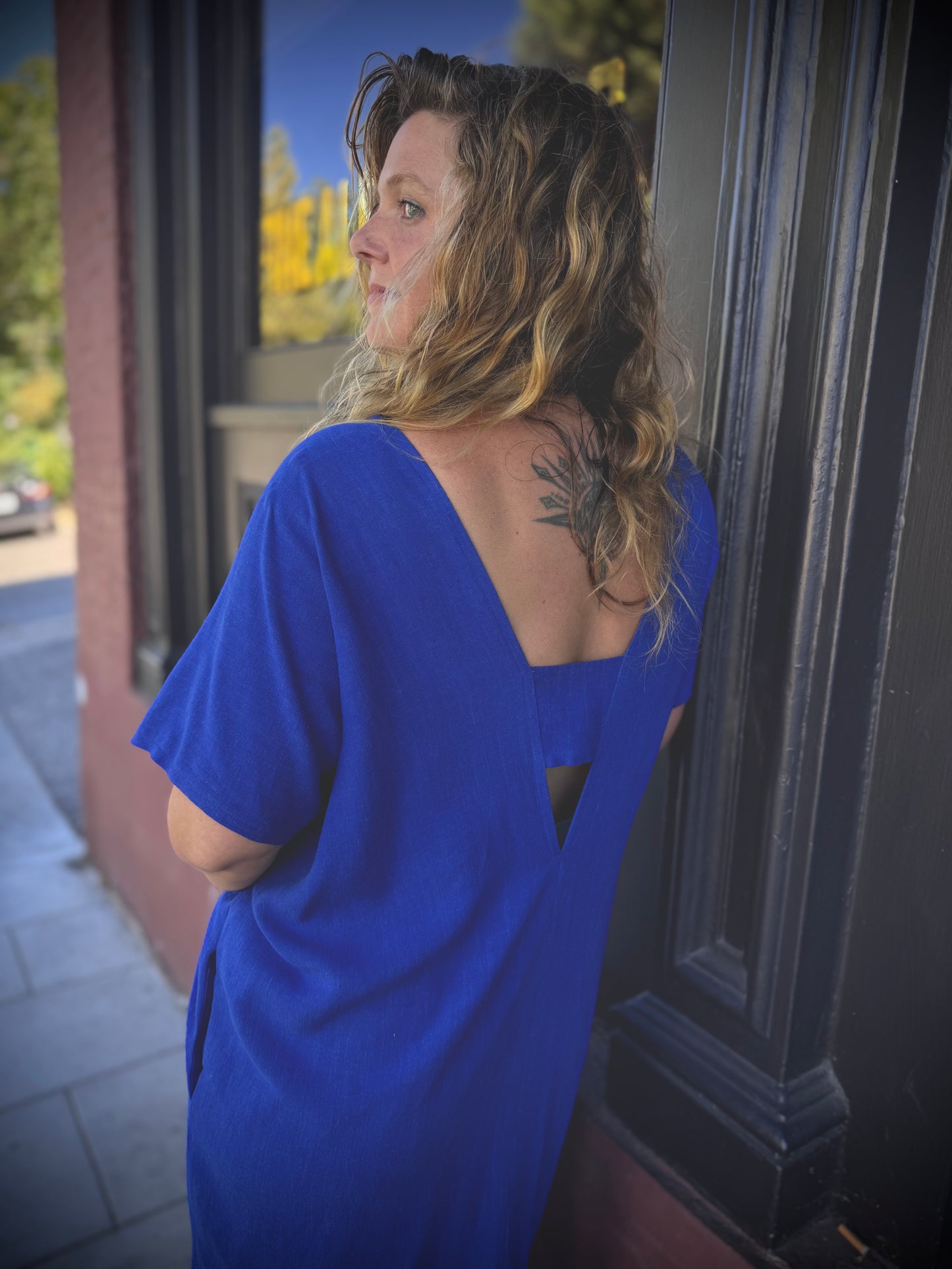 Maria Dress in Royal