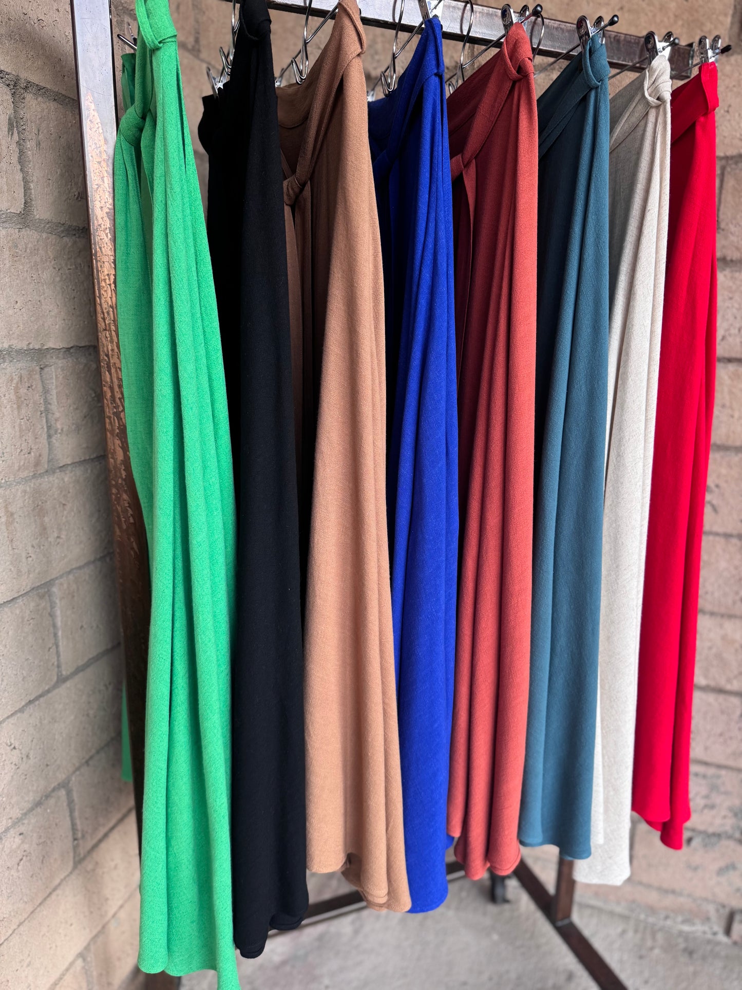 Elsie Wrap Skirt - Kelly Green