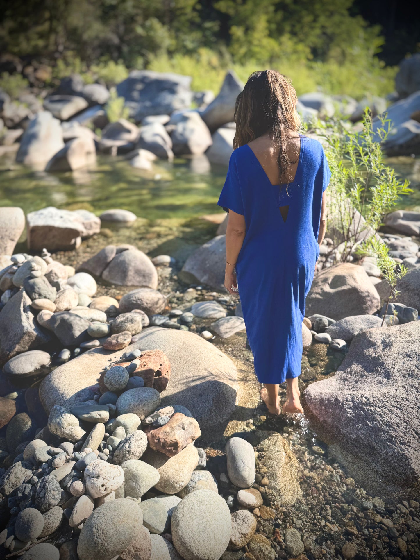 Maria Dress in Royal