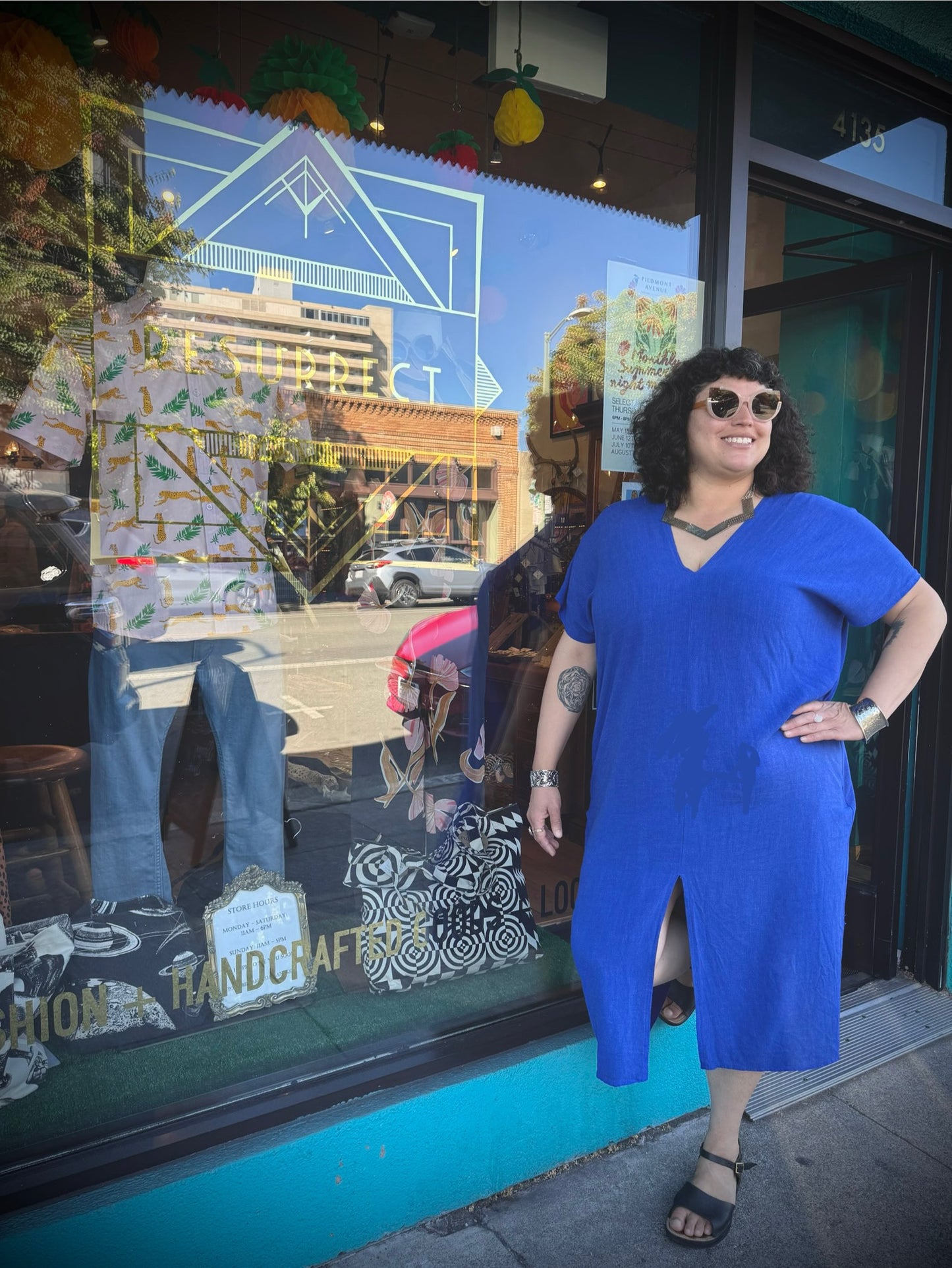 Maria Dress in Royal