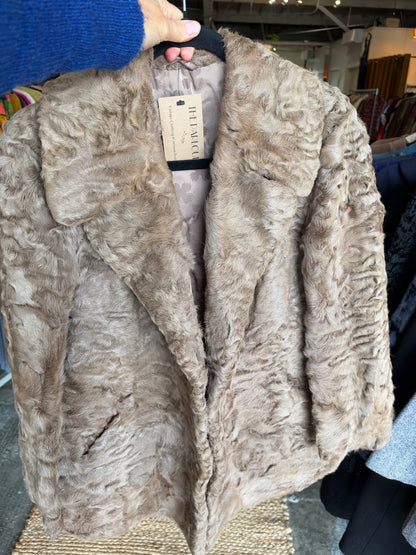 #5 Tan Persian Lamb Coat