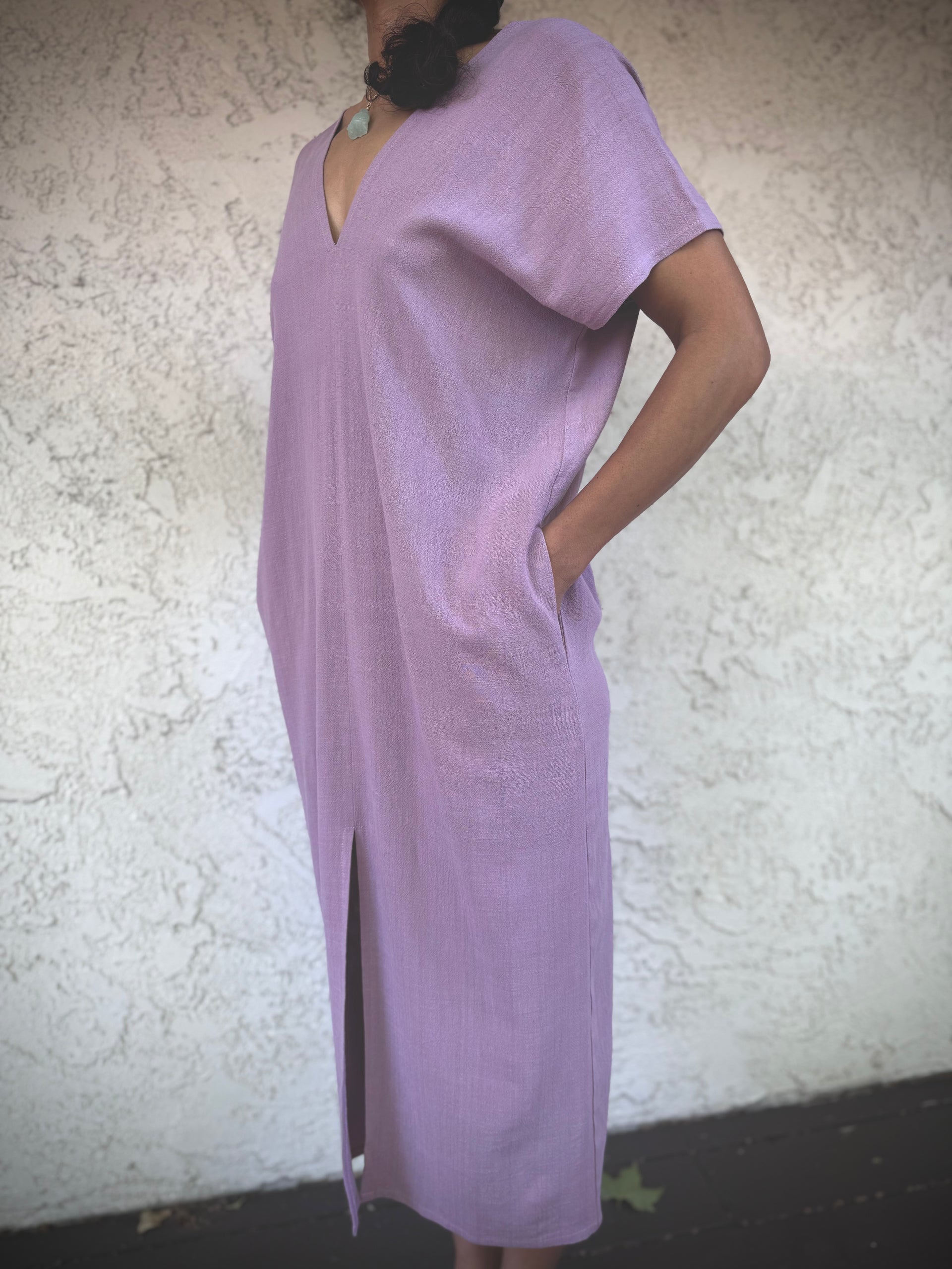 maria purple dress MARIA dress LAPPA woman