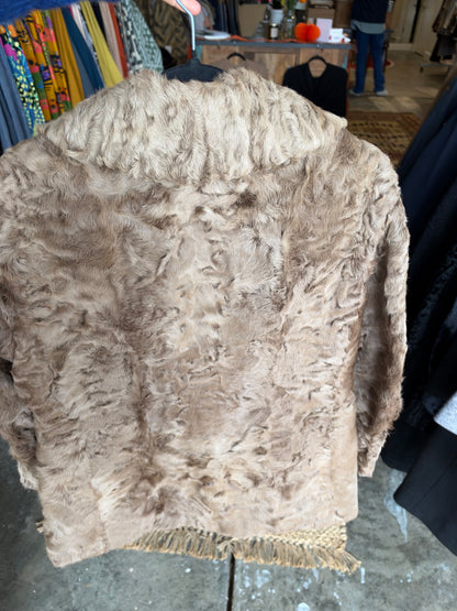 #5 Tan Persian Lamb Coat