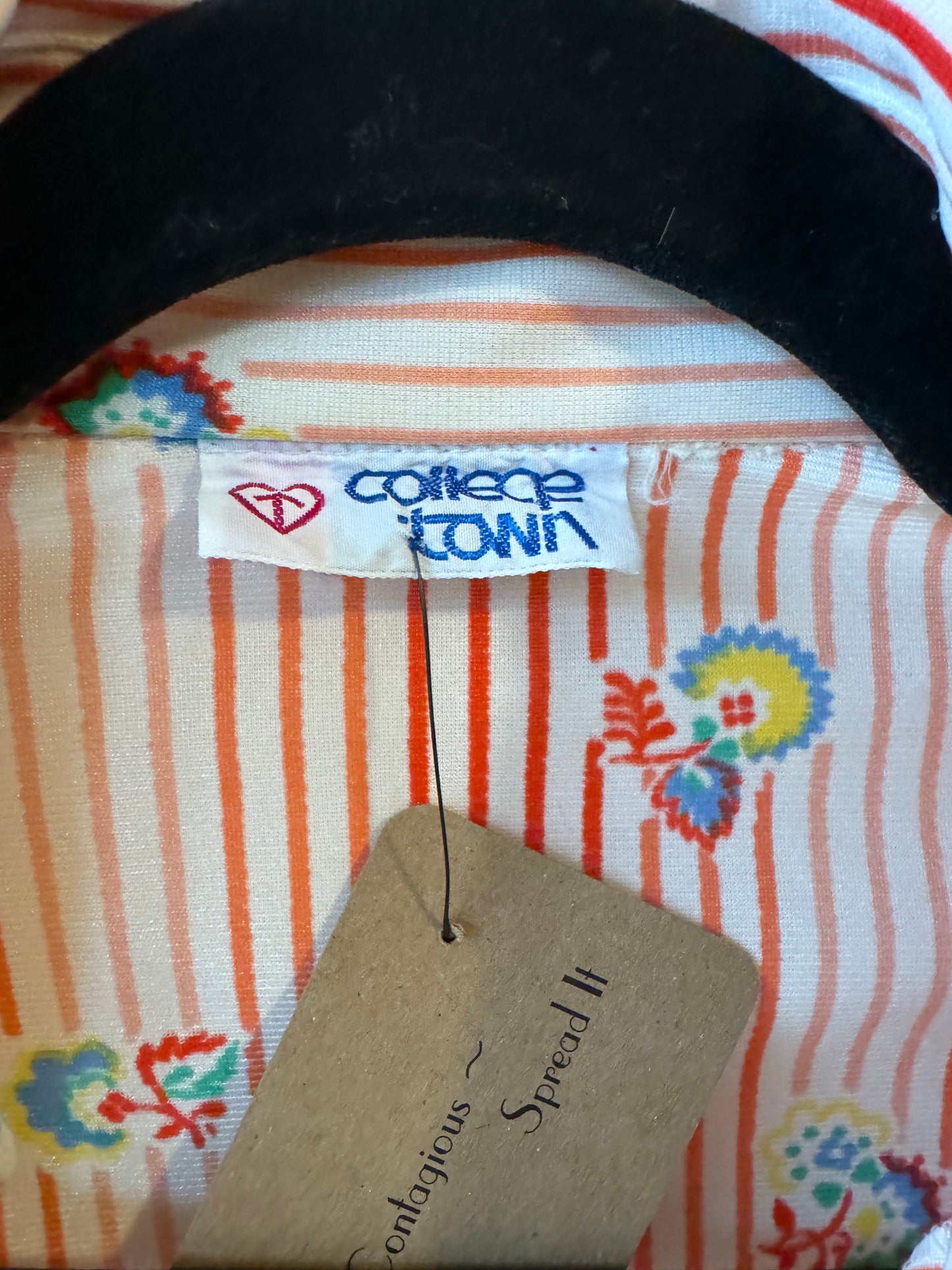 ‘College Town’ Striped Top