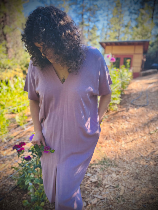 Maria Dress in Lavender